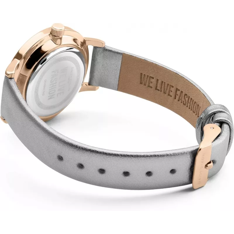 Zegarek damski Daisy Dixon DD086ERG 36mm w kolorze różowego złota i szarym