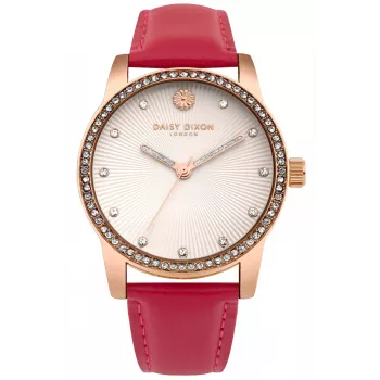 Zegarek damski Daisy Dixon DD089PRG 36mm Różowe Złoto Różowy