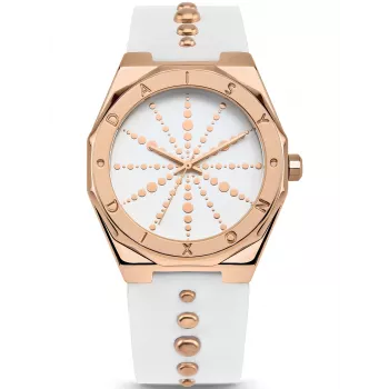 Zegarek damski Daisy Dixon DD138WRG 36mm Różowe Złoto Szary
