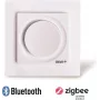 DANFOSS DEVI DEVIreg Display Connect Programowalny inteligentny termostat z aplikacją, ekranem dotykowym, biały (RAL 9016)