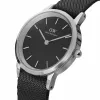 Zegarek męski DANIEL WELLINGTON Classic 40mm Różowe Złoto Stal Nierdzewna Czarna Skóra