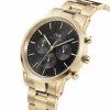 DANIEL WELLINGTON Classic Men's Watch 42mm Rose Gold Black Leather DW00100641