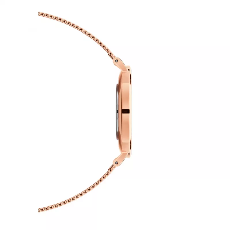 DANIEL WELLINGTON Classic Petite Zegarek Damski 36mm Różowe Złoto Stal Nierdzewna Siatka DW00100303