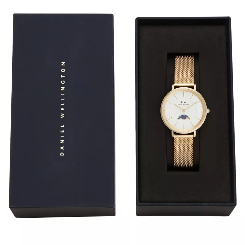 Daniel Wellington Elan Lumine Necklace 26mm Rose Gold Stainless Steel