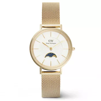 Daniel Wellington Elan Lumine Necklace 26mm Rose Gold Stainless Steel