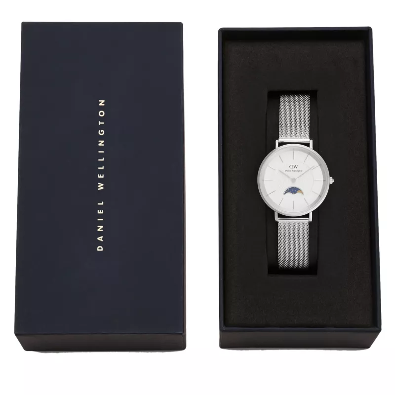 Zegarek Daniel Wellington Petite Lumine 32mm Różowe Złoto Stalowa Siatka