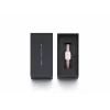 DANIEL WELLINGTON Petite Lumine Zegarek Damski 20mm Różowe Złoto Stal Nierdzewna Siateczka Tarcza z Masą Perłową DW00100509