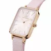 DANIEL WELLINGTON Petite Lumine Zegarek Damski 20mm Różowe Złoto Stal Nierdzewna Siateczka Tarcza z Masą Perłową DW00100509
