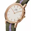 DANIEL WELLINGTON Petite Lumine Zegarek Damski 28mm Złota Stal Nierdzewna Siatka DW00100680