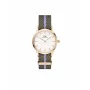 DANIEL WELLINGTON Petite Lumine Zegarek Damski 28mm Złota Stal Nierdzewna Siatka DW00100680