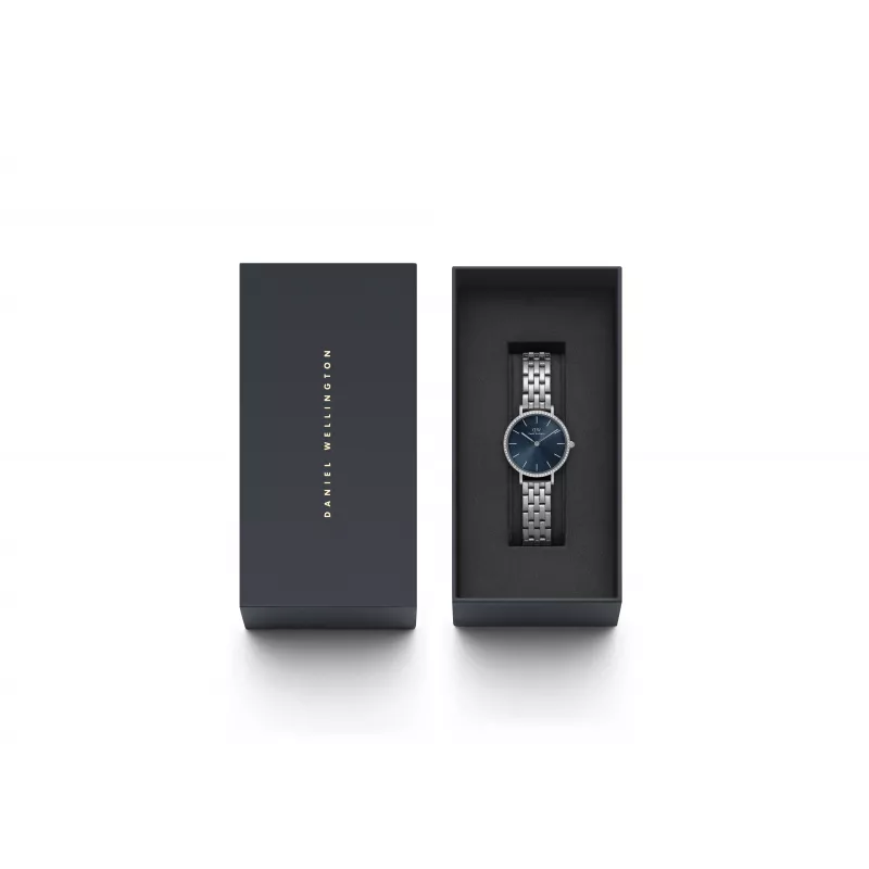 Zegarek damski DANIEL WELLINGTON Petite Lumine 28mm srebrna stal nierdzewna DW00100664
