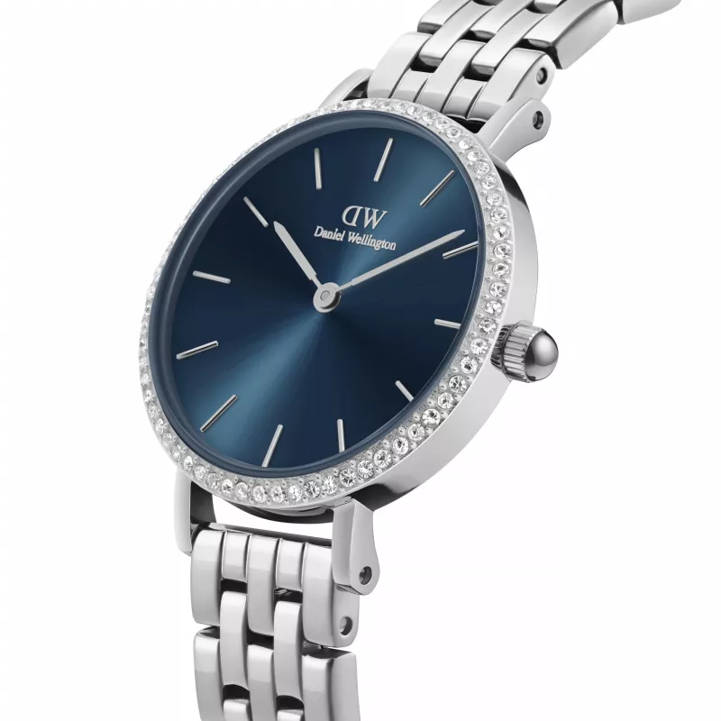 Zegarek damski DANIEL WELLINGTON Petite Lumine 28mm srebrna stal nierdzewna DW00100664