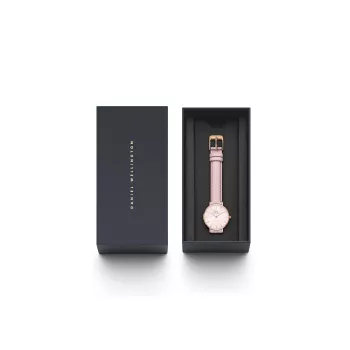 Zegarek damski DANIEL WELLINGTON Petite Lumine 28mm Srebrna Stalowa Siatka DW00100633