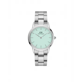 DANIEL WELLINGTON Petite Lumine Zegarek Damski 32mm Różowe Złoto Siatka DW00100538