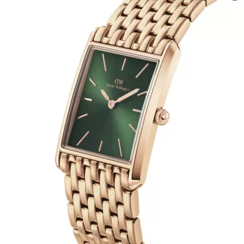 Zegarek damski DANIEL WELLINGTON Petite Lumine 32mm Różowe Złoto Stal Nierdzewna Siatka DW00100704