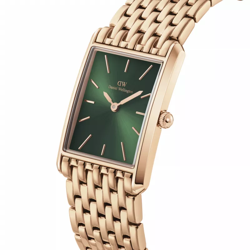 Zegarek damski DANIEL WELLINGTON Petite Lumine 32mm Różowe Złoto Stal Nierdzewna Siatka DW00100704
