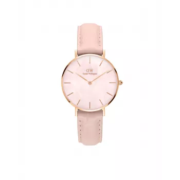 DANIEL WELLINGTON Petite Lumine Zegarek Damski 32mm Dwukolorowy Różowe Złoto i Srebro Stal Nierdzewna DW00100514