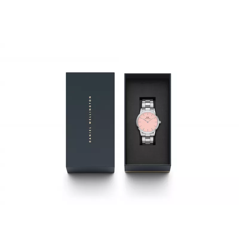 Zegarek damski DANIEL WELLINGTON Petite Lumine 36mm srebrna siateczka stalowa DW00100536