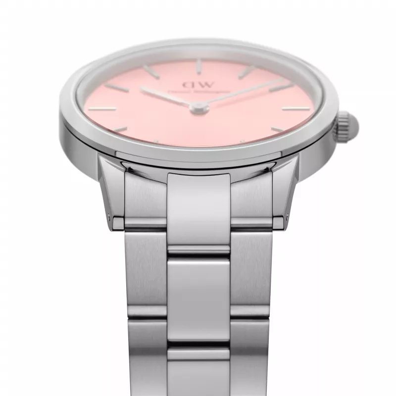 Zegarek damski DANIEL WELLINGTON Petite Lumine 36mm srebrna siateczka stalowa DW00100536