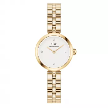 DANIEL WELLINGTON Petite Melrose Zegarek Damski 22mm Różowe Złoto Bransoleta Mesh DW00100715