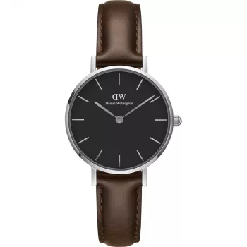 Zegarek damski DANIEL WELLINGTON Petite Melrose 28mm, różowe złoto, bransoleta mesh DW00100233