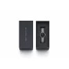 DANIEL WELLINGTON Quadro Zegarek Damski 28mm Różowe Złoto Stal Szlachetna Czarna Skóra DW00100661