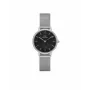 DANIEL WELLINGTON Quadro Zegarek Damski 28mm Różowe Złoto Stal Szlachetna Czarna Skóra DW00100661