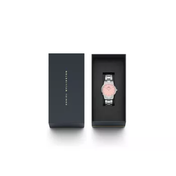 Zegarek damski DANIEL WELLINGTON Petite Lumine 32mm Różowe Złoto Siatka DW00100535