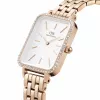 Zegarek damski DANIEL WELLINGTON DW00100672 20mm Różowe Złoto Stal Nierdzewna Siatka
