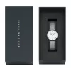 Zegarek damski DANIEL WELLINGTON DW00100684 28mm srebrna siateczka stalowa