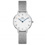 Zegarek damski DANIEL WELLINGTON DW00100684 28mm srebrna siateczka stalowa