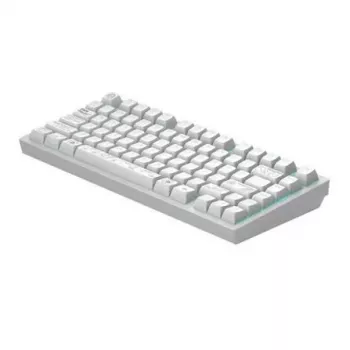 Dark Project ALU81A Terra Nova White mechaniczna klawiatura, przełączniki G3MS Moonstone, US ANSI