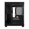 Darkflash C285MP Mid-Tower PC Case, Tempered Glass Side Panel, ATX, Czarny