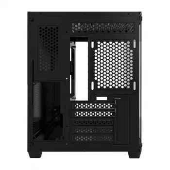 Darkflash C285MP Mid-Tower PC Case, Tempered Glass Side Panel, ATX, Czarny