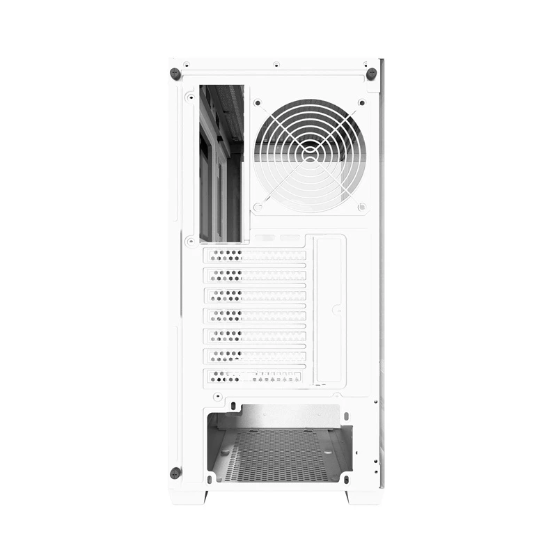 Darkflash DS900W Biała obudowa typu Mid-Tower, ATX, hartowane szkło, bez wentylatorów