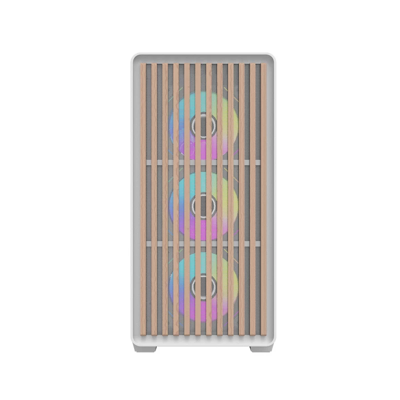 Darkflash DS900WD Obudowa komputerowa ATX Mid-Tower (Biała) z 4 wentylatorami ARGB i panelem bocznym ze szkła hartowanego
