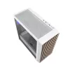 Darkflash DS900WD Obudowa komputerowa ATX Mid-Tower (Biała) z 4 wentylatorami ARGB i panelem bocznym ze szkła hartowanego