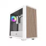 Darkflash DS900WD Obudowa komputerowa ATX Mid-Tower (Biała) z 4 wentylatorami ARGB i panelem bocznym ze szkła hartowanego