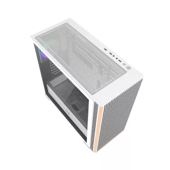 DARKFLASH DS900WS Mid Tower Biała obudowa z 4 wentylatorami ARGB
