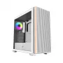 DARKFLASH DS900WS Mid Tower Biała obudowa z 4 wentylatorami ARGB