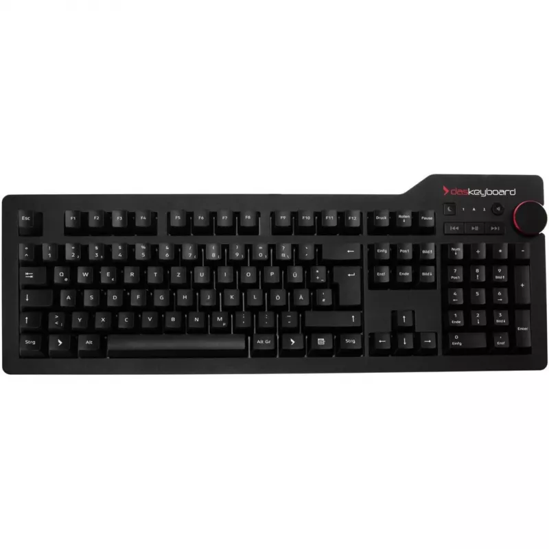 Das Keyboard 4 Professional Mechaniczna Klawiatura, Układ Niemiecki, Cherry MX Brown, Czarny