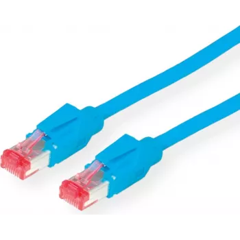 Kabel krosowy Dätwyler Cat 6 S/FTP LSZH, RJ-45 do RJ-45, 3 m, niebieski 21.05.0034