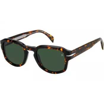 DAVID BECKHAM DB-7098-S-86 Okulary przeciwsłoneczne Havana Green 51mm