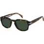 DAVID BECKHAM DB-7098-S-86 Okulary przeciwsłoneczne Havana Green 51mm
