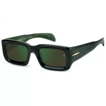 DAVID BECKHAM DB 7131/S GC1 Okulary przeciwsłoneczne męskie Havana Green 52mm