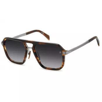 DAVID BECKHAM DB-7136-S-6C5 Okulary przeciwsłoneczne Havana Green 56/20/145 mm