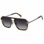 DAVID BECKHAM DB-7136-S-6C5 Okulary przeciwsłoneczne Havana Green 56/20/145 mm
