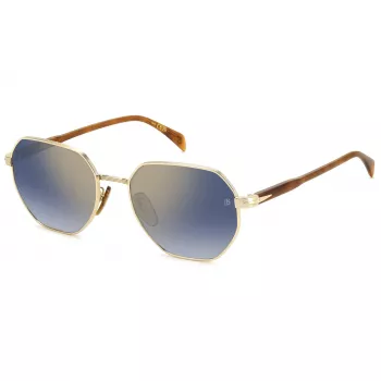 DAVID BECKHAM DB1162FS06J Okulary przeciwsłoneczne męskie Havana Acetate Brązowy Gradient 56/19/145