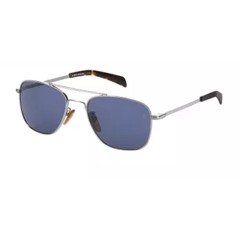 DAVID BECKHAM DB7019S6LBF5K Męskie okulary przeciwsłoneczne Havana Square Polarized