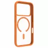 DBRAMANTE 1928 Grenen Tylna Obudowa do Telefonu Komórkowego - Kompatybilna z MagSafe - Plastik z Recyklingu - Pomarańczowa - do Apple